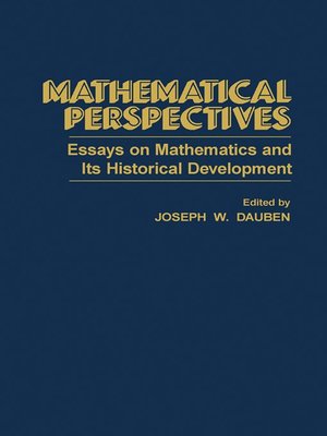 cover image of Mathematical Perspectives